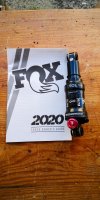 Ammortizzatore xc fox float dps evol performance 165 38