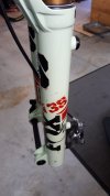Fox Factory 38 27.5 - 170mm limited edition 2021 color pistacchio