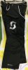Pantalone lungo Mtb nero marca Scott con protezioni laterali taglia L