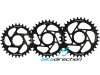 Corona Leonardi Gecko Race Face Rotonda integrata spiderless 30, 32, 34, 36 denti nera