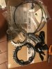 Deragliatore per doppia Corona slx (2X11), corone 26/36 con manettino e cavo