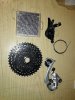 Cambio XT9V comando Slx cassetta e Catena
