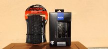 Coppia pneumatici da 29 NUOVI MAXXIS DHF + SCHWALBE Hans Dampf