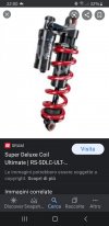 Cerco ammortizzatore RS superdeluxe molla