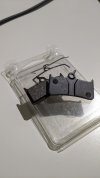 Coppia Pastiglie Billet Metalliche per Hope v4