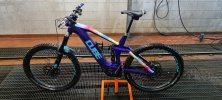 *ribasso* EBIKE CUSTOM SU BASE CUBE HYBRID 160 (ORA 180) TM 2020 CUSTOM - 320 KM - tg L