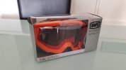Maschera 100% strata arancione