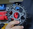 Corona Shimano SLX 12v 30 denti, NUOVA direct mount