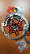 Coppia dischi 160mm A2Z spider rosso