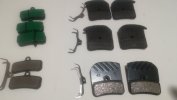 Vendo 5 coppie di pastiglie per freni shimano saint