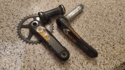 Guarnitura race face sixc carbon