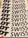 Adesivi cerchi DT Swiss