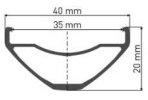 CERCO ruota completa o semicompleta 27.5 canale interno 35mm, 32 raggi, mozzo 12x142, disco 180 e pacco pignoni 10v shimano 11-42