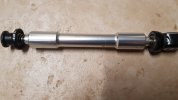 Adattatore perno 15 x 100 su forcelle QR