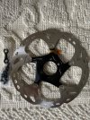Disco Shimano Icetech RT-86 180mm nuovo+adattatore
