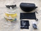 lenti di ricambio occhiali WHEELUP NUOVE (simili agli Oakley Radar)