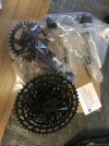 Vendo pacco pignoni 12v Sram NX
