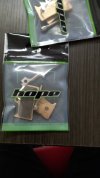 Pastiglie originali Hope V4 semimetalliche nuove