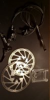 Sram guide R + dischi e adattatore