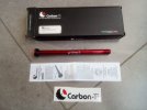 Perno posteriore Carbon-Ti X-Lock X-12 Boost 148 Red (lungh. tot. 166 mm) - 32 grammi NUOVO