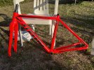 Telaio gravel tg 47 Stevens Prestige con forcella, sterzo e movimento centrale