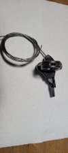 Comando blocco forcella/ammortizzatore Manubrio Sinistro 2 Posizioni Doppio FOX RACING SHOX