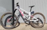 MDE Damper Frame L With short Seat tube