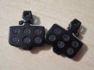 2 coppie pastiglie freno a disco per Avid Elixir, Sram XX, XO Semi metalliche