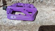 Vendo pedali Crank Brothers Stamp 1 Viola tg L