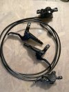 Coppia Freni a disco Shimano MT500 - BL-MT501 + BR-MT500 I-Spec II