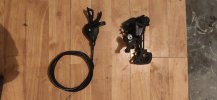 Deragliatore posteriore Shimano deore m6100