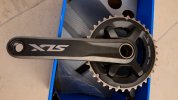 Guarnitura shimano boust 2/ 11 velocità, 26-36 denti