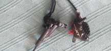 Xt deore BR-M8020  4 pistoncini
