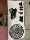 SRAM XX1 EAGLE AXS 12V CON CASSETTA SRAM XX1 EAGLE XG-1299 10-52 DENTI 12V ARCOBALENO