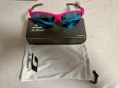 Occhiali da sole/ciclismo Julbo Split rosa/nero
