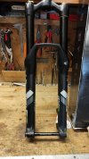 Forcella DVO ONYX SC-E1 ruote 27.5 160-180 mm, ebike