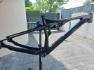 kit telaio MTB full carbon RDR ARES tg. M NUOVO con mono DT Swiss