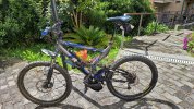 Scott Fx 20 Biammortizzata, trasformata in ebike