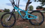 YETI SB165 TURQ 27.5" Tg L Come nuova