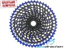 Cassetta pignoni Leonardi Racing 9-50 XD 12V nero-blu
