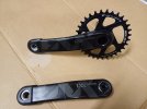 Guarnitura SRAM XX1 eagle 170mm carbon GXP Boost