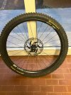 RUOTA ANTERIORE DTSWISS HX1501 SPLINE - USATA POCHISSIMO