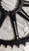 corona 44T gravel Cannondale Slate force