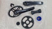 Guarnitura shimano xt m8100 175mm