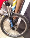 RockShox Lyrik R 26 coil + ruota spank 26 perno 20 tubeless