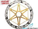 Disco Quidrez mtb flottante sp. 2,3 203, 220mm Gold oro
